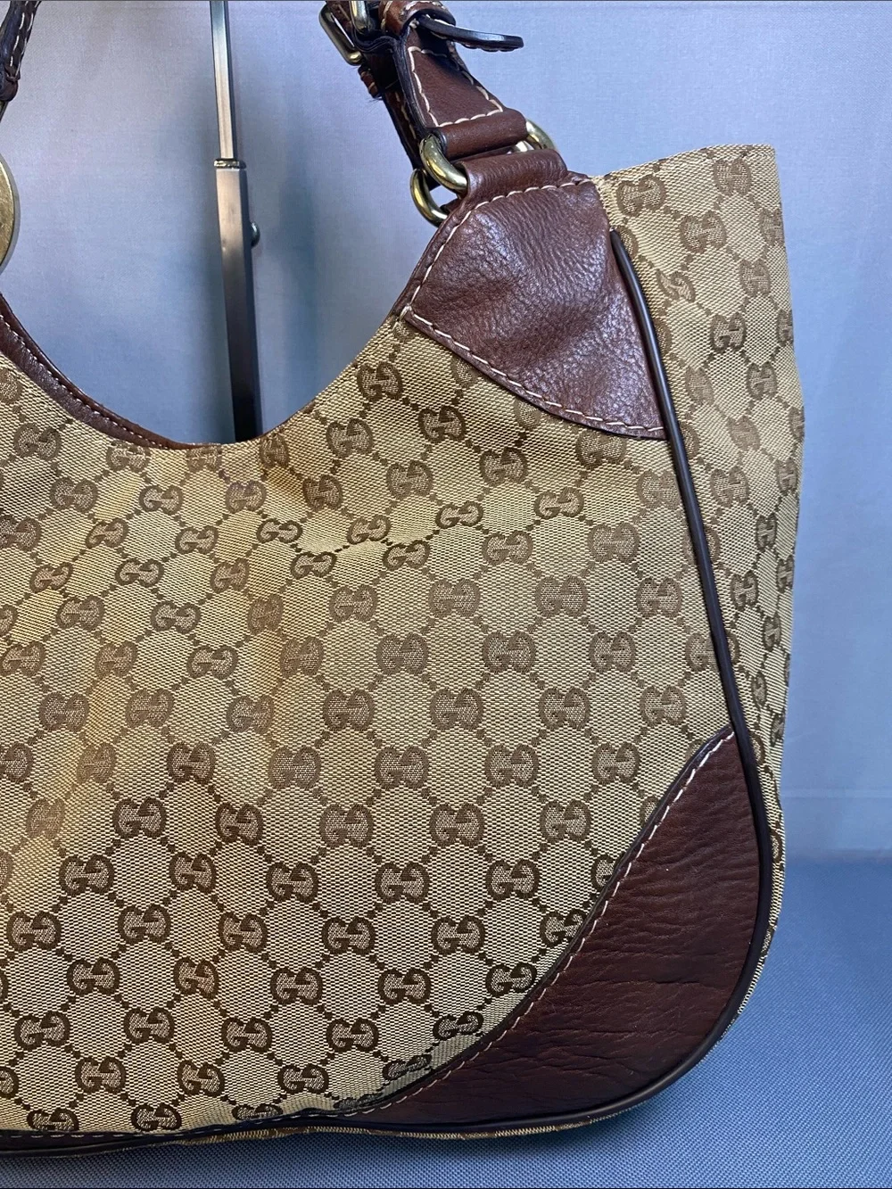 ✨️GUCCI GG Canvas Charlotte Hobo Bag
